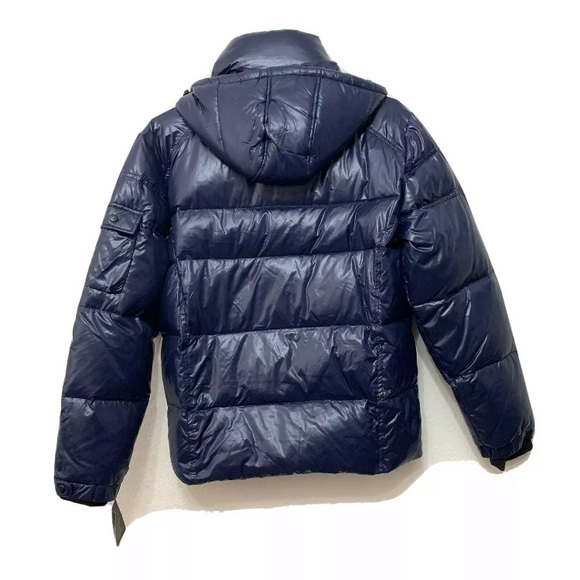 S13 Downhill Gloss Nylon Puffer Jacket - Picture 8 of 14